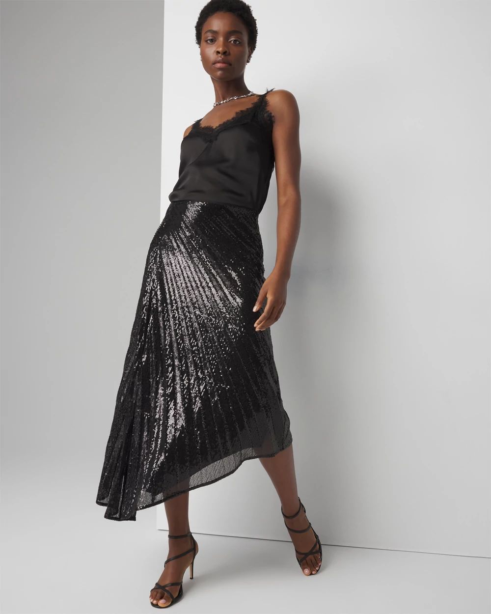 Petite asymmetric skirt cheap